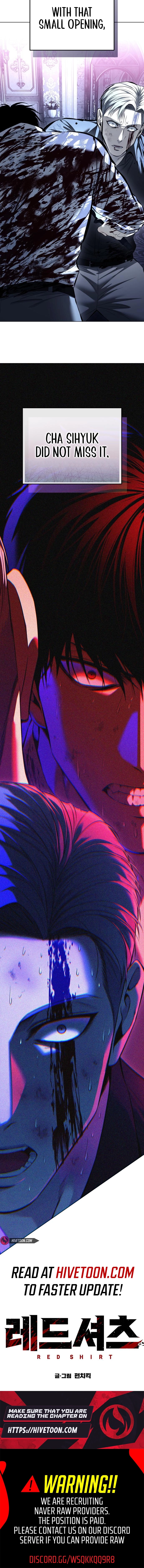 Read The Red Shirt chapter 50 image 23 on Lezhin