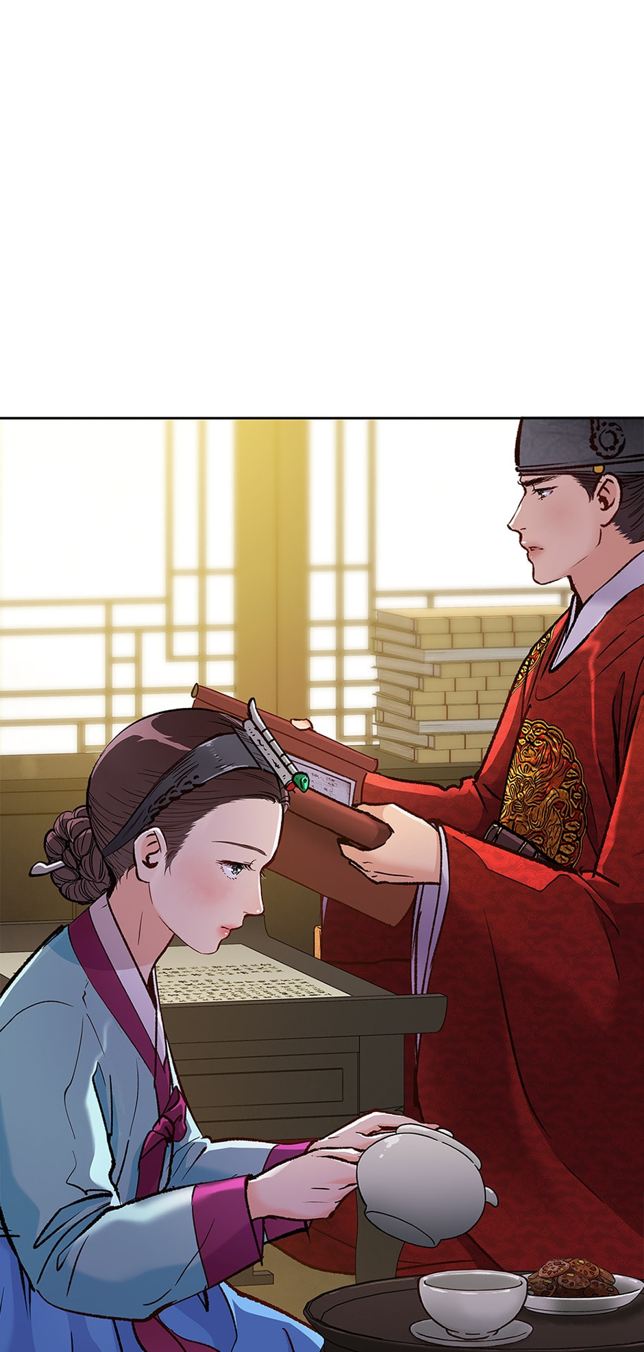 Read The Red Sleeve chapter 112 image 1 on Lezhin