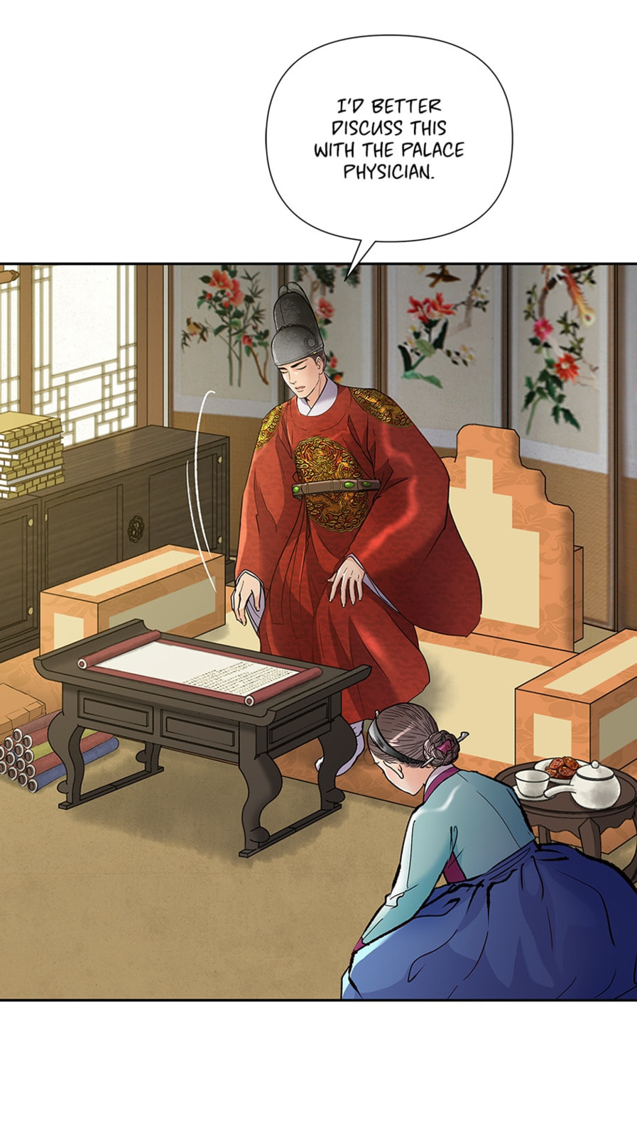 Read The Red Sleeve chapter 112 image 45 on Lezhin