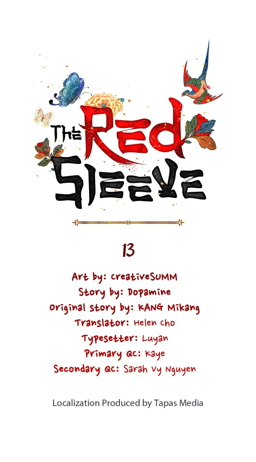 Read The Red Sleeve chapter 13 image 4 on Lezhin