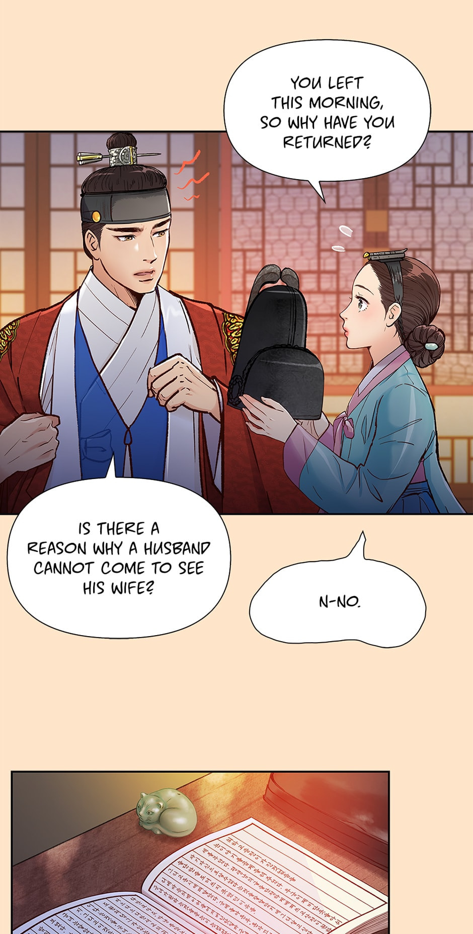 Read The Red Sleeve chapter 130 image 24 on Lezhin