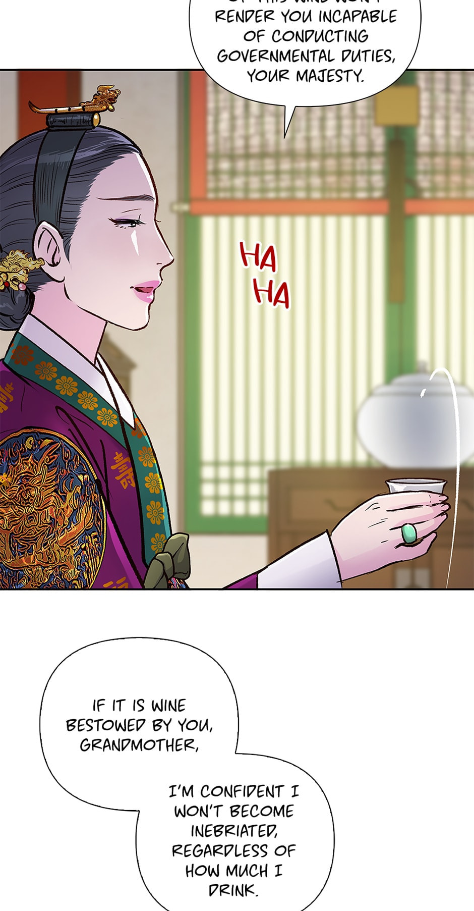 Read The Red Sleeve chapter 136 image 14 on Lezhin