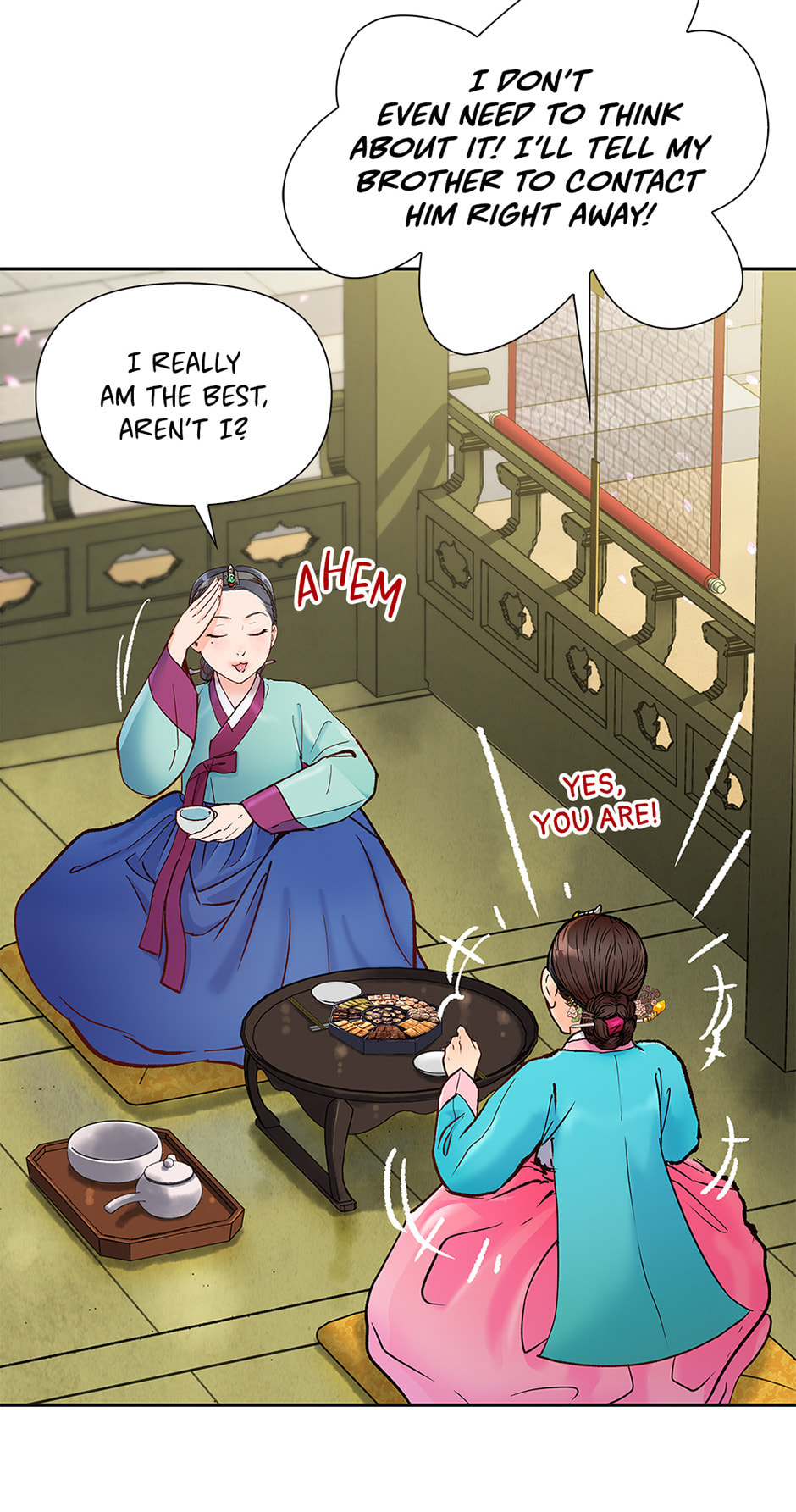 Read The Red Sleeve chapter 142 image 11 on Lezhin