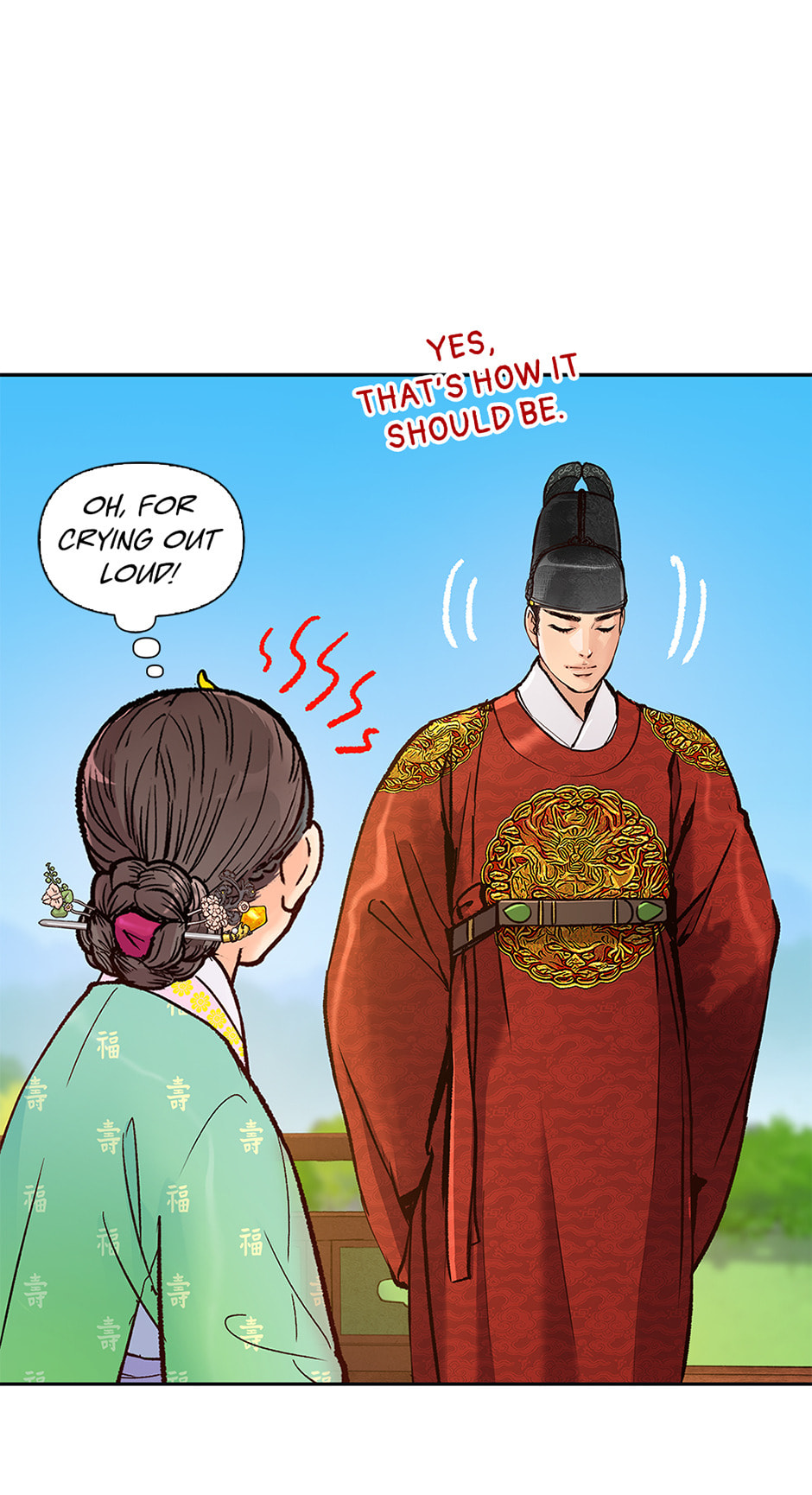 Read The Red Sleeve chapter 146 image 21 on Lezhin