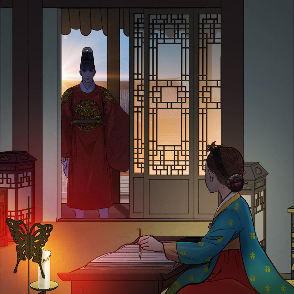 Read The Red Sleeve chapter 159 image 13 on Lezhin