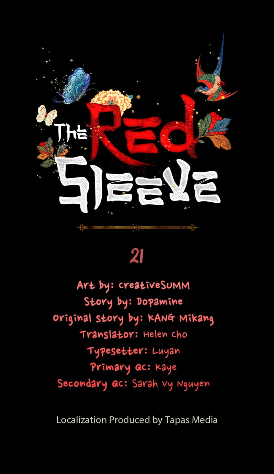 Read The Red Sleeve chapter 21 image 2 on Lezhin
