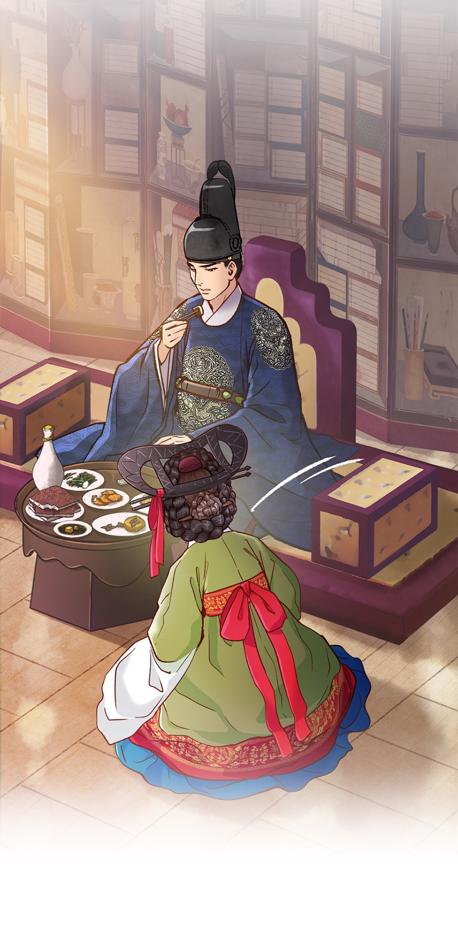 Read The Red Sleeve chapter 35 image 56 on Lezhin