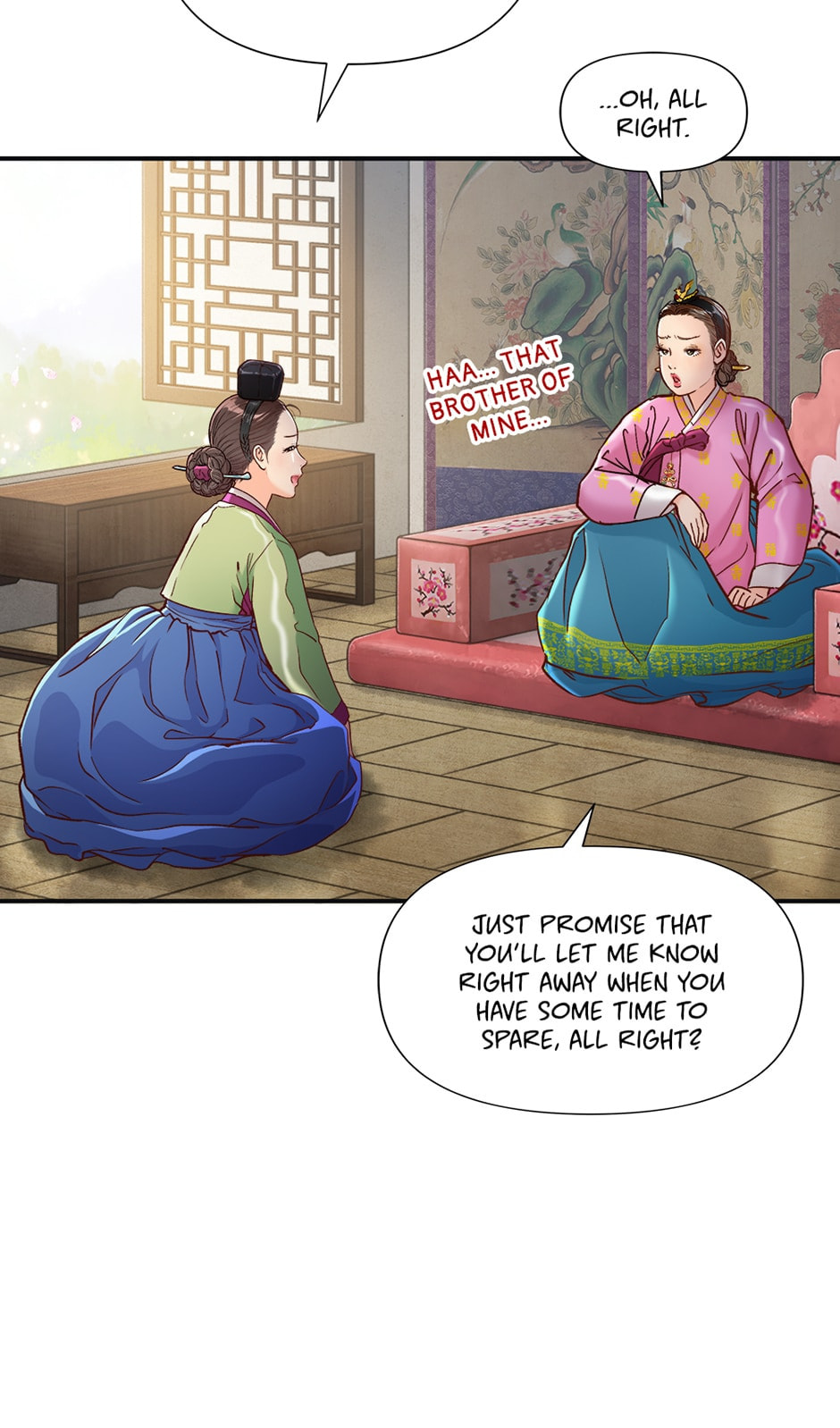 Read The Red Sleeve chapter 40 image 11 on Lezhin