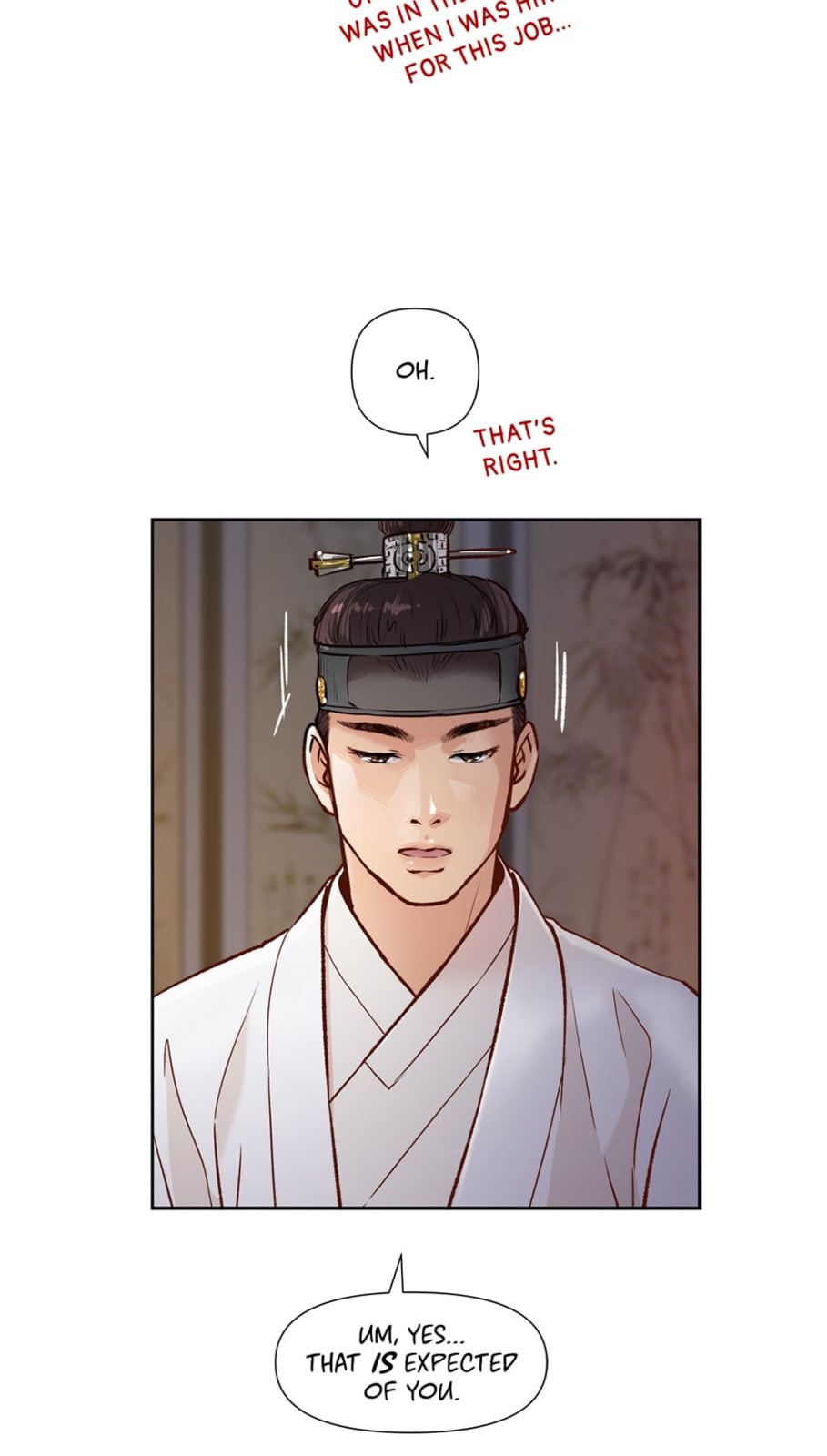Read The Red Sleeve chapter 47 image 8 on Lezhin