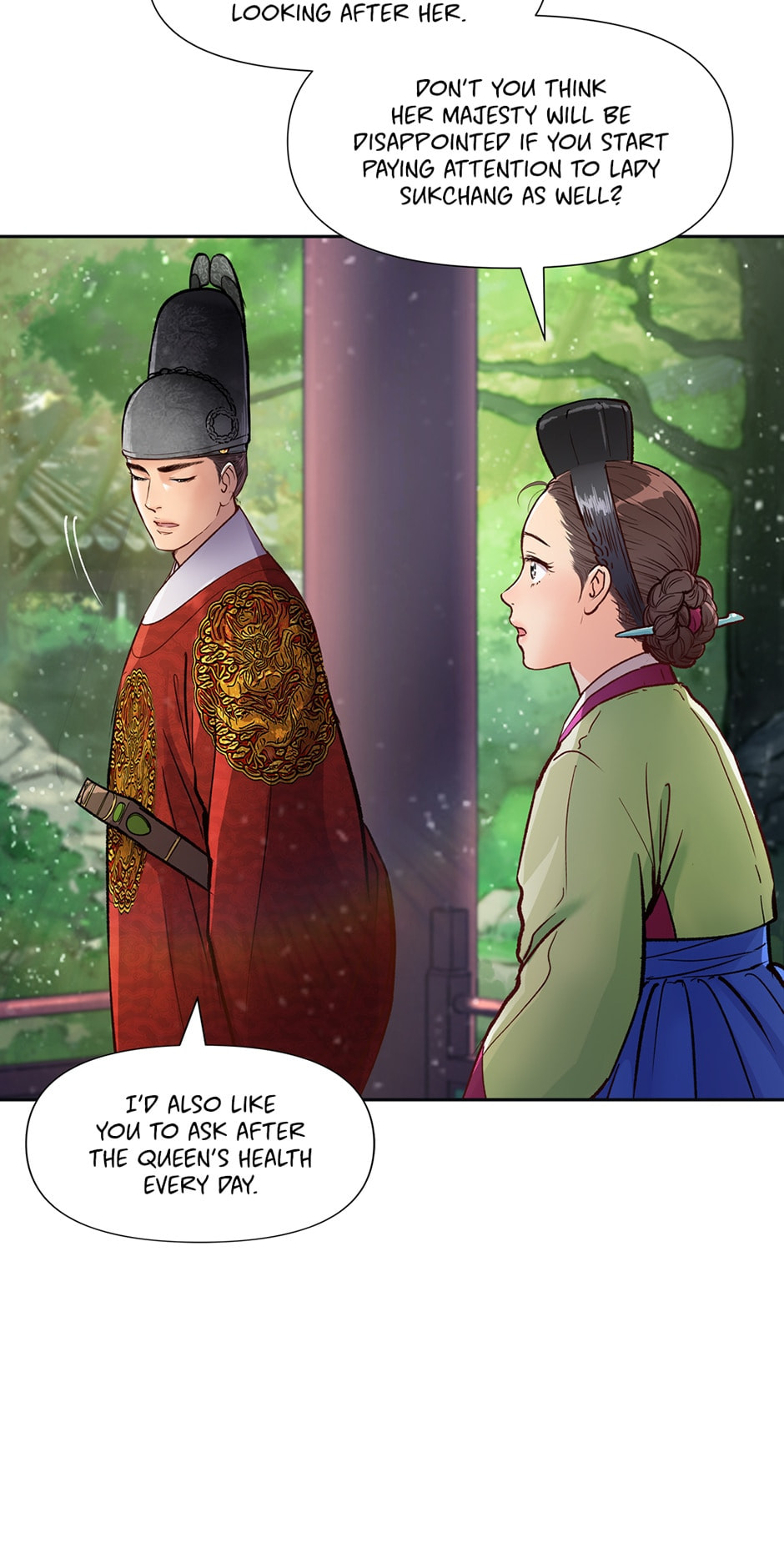 Read The Red Sleeve chapter 71 image 26 on Lezhin
