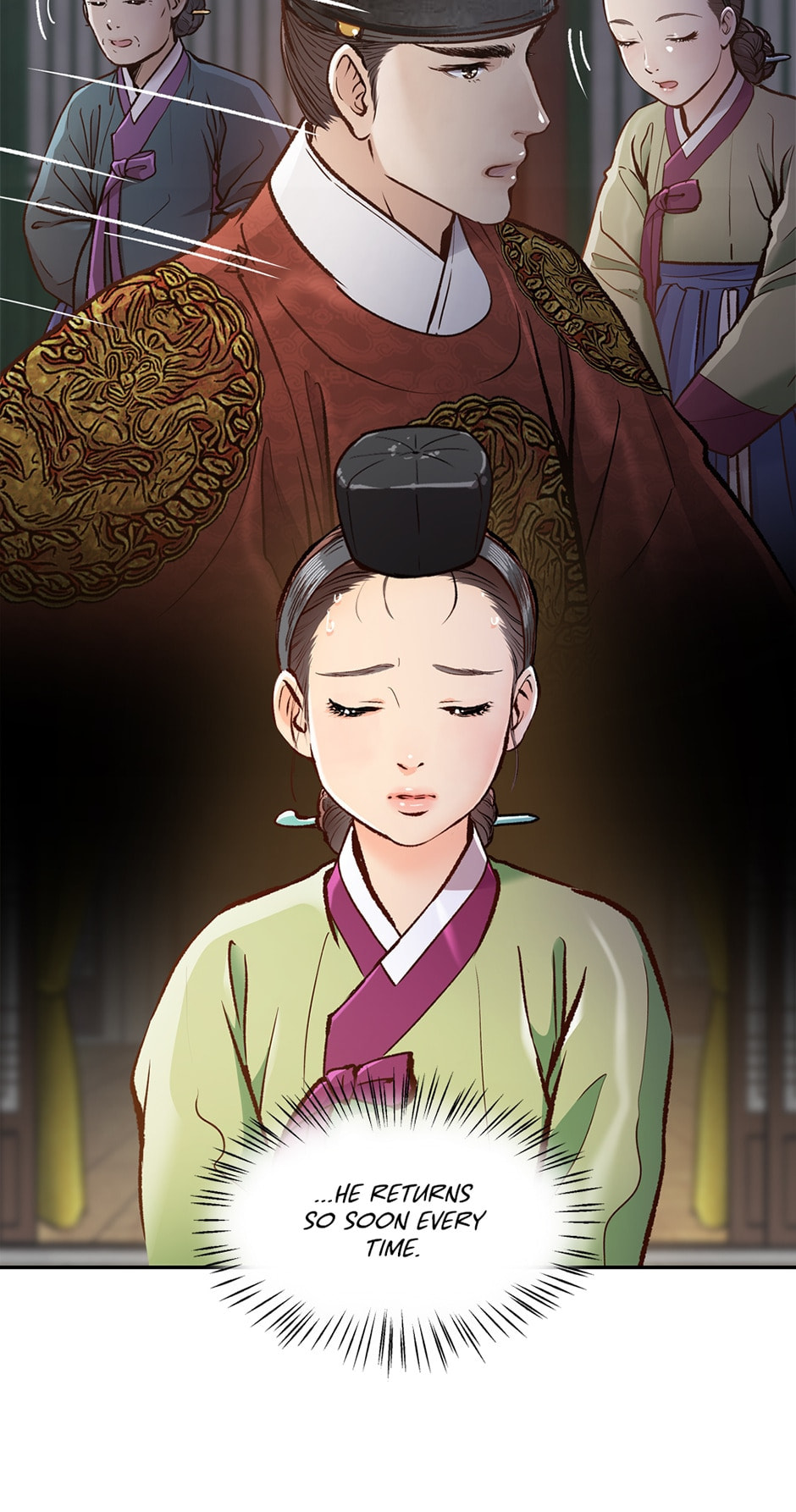 Read The Red Sleeve chapter 73 image 8 on Lezhin