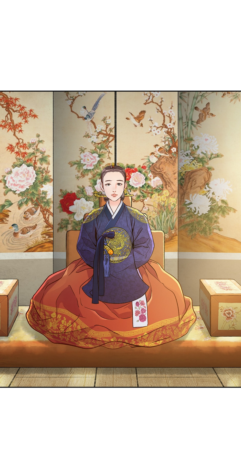Read The Red Sleeve chapter 74 image 52 on Lezhin