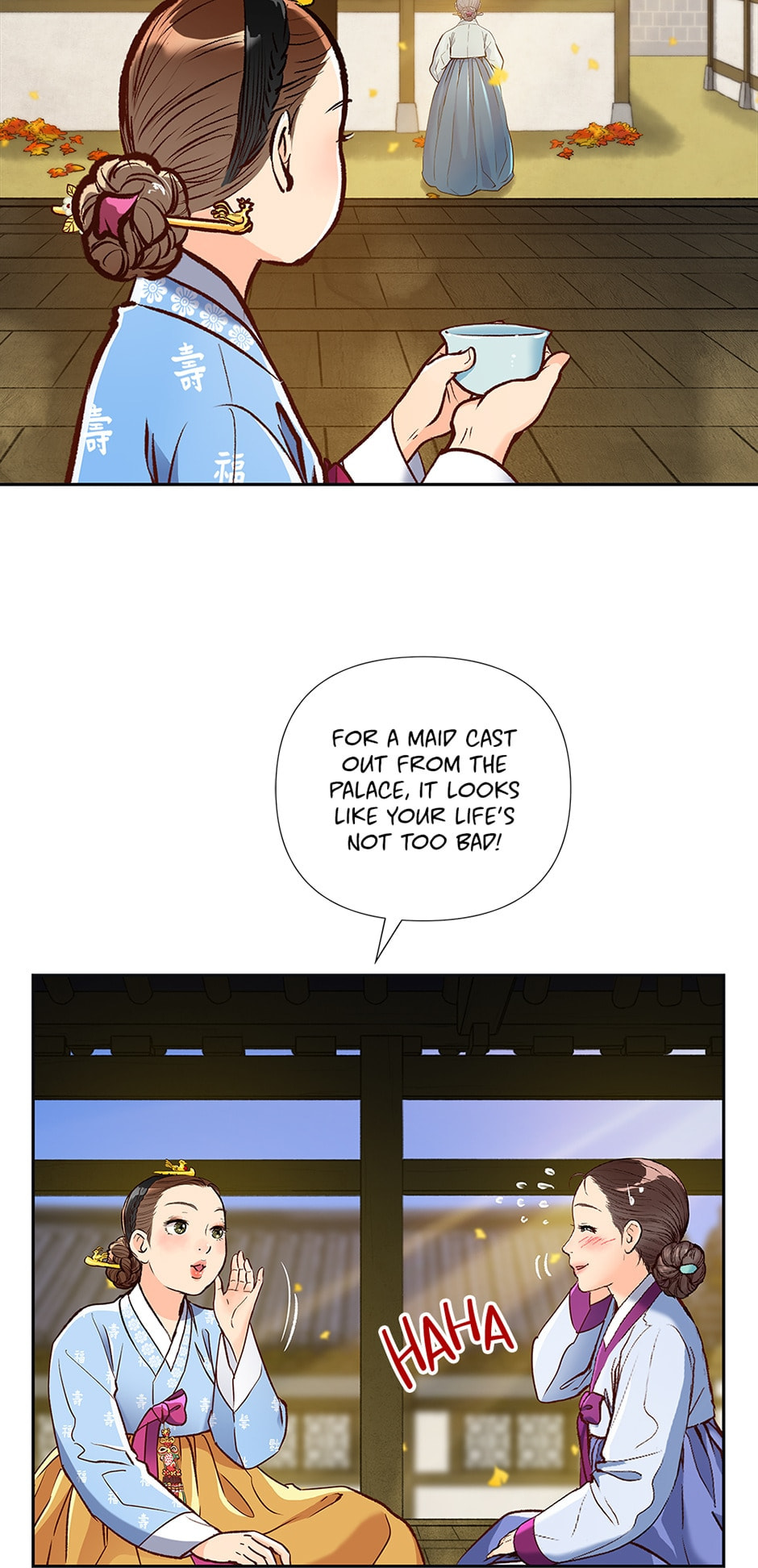 Read The Red Sleeve chapter 100 image 8 on Lezhin