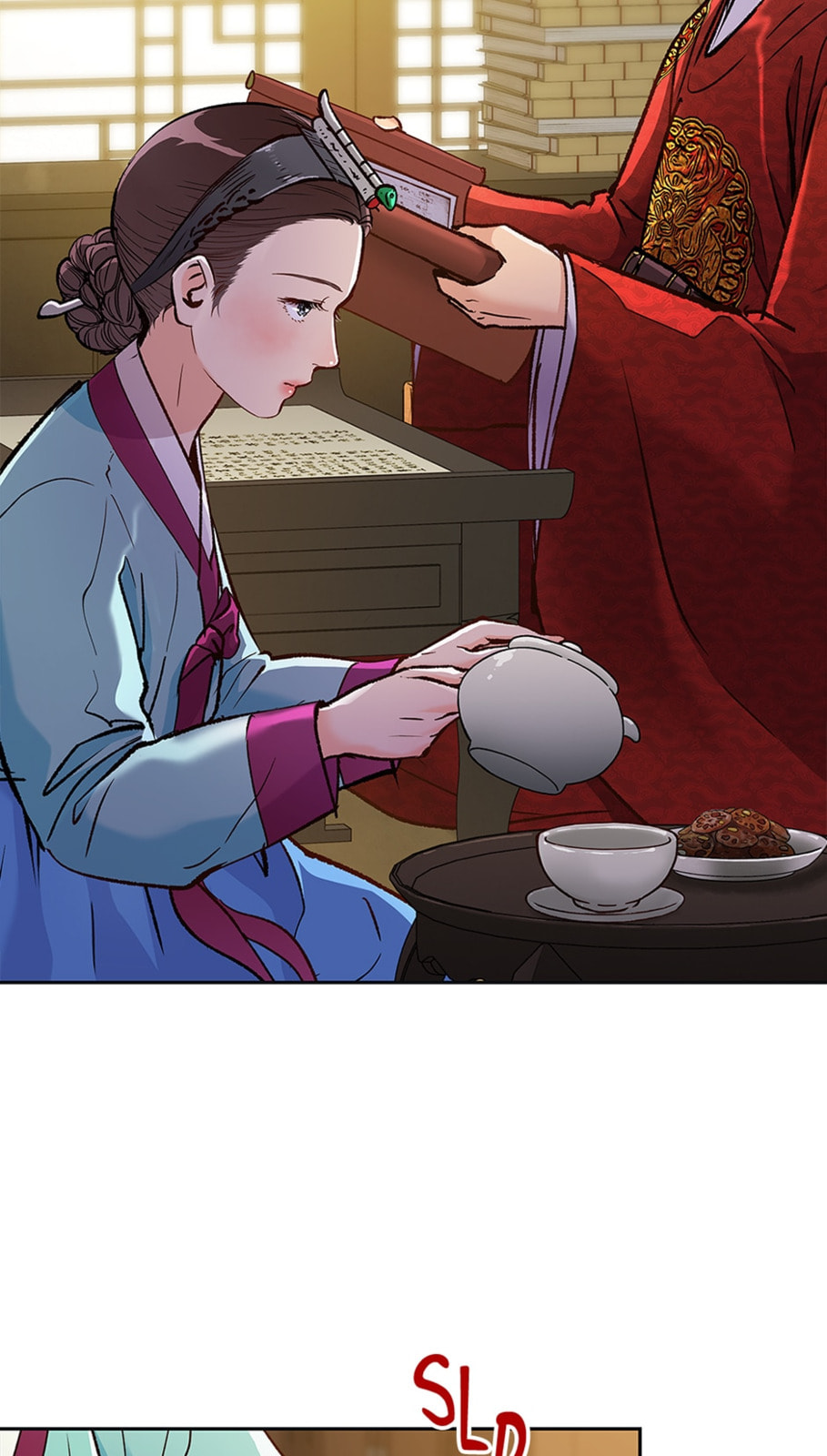 Read The Red Sleeve chapter 111 image 55 on Lezhin