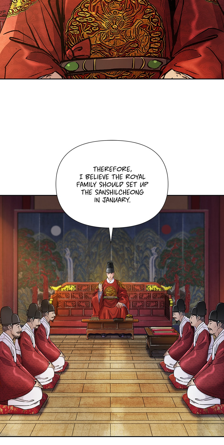 Read The Red Sleeve chapter 113 image 27 on Lezhin