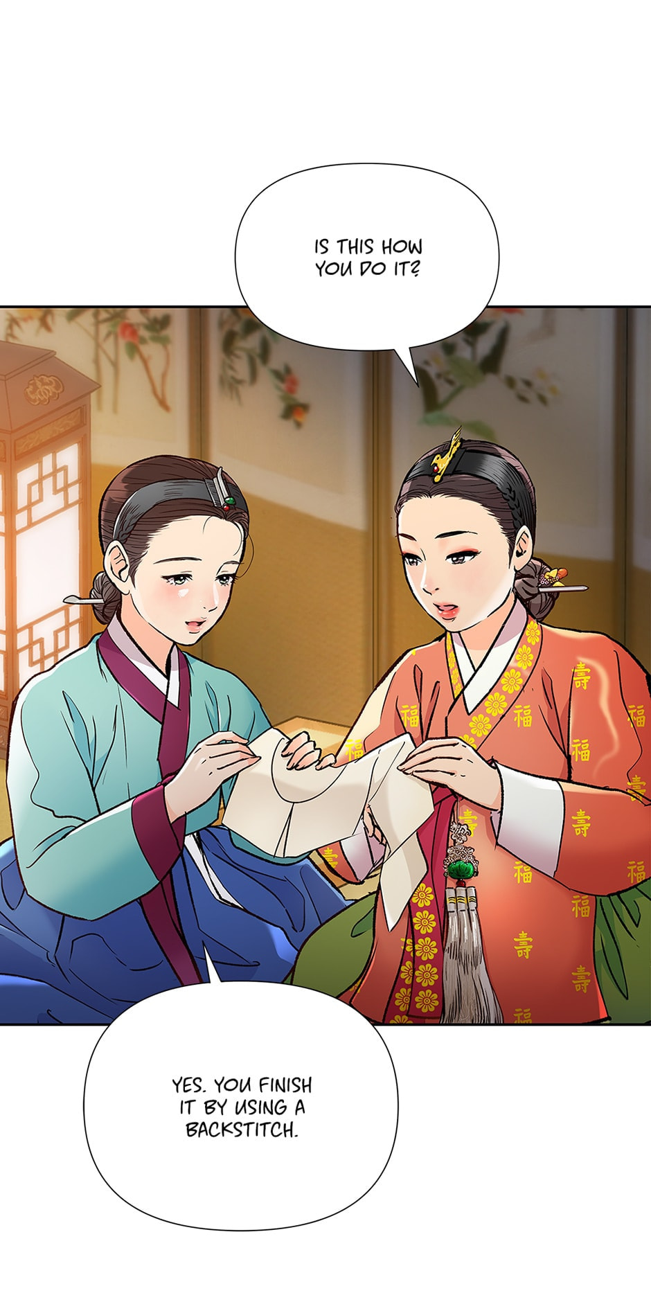 Read The Red Sleeve chapter 113 image 34 on Lezhin