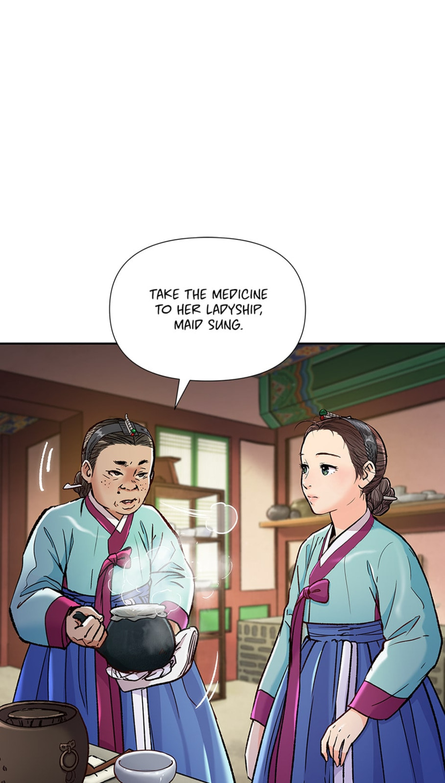 Read The Red Sleeve chapter 113 image 55 on Lezhin