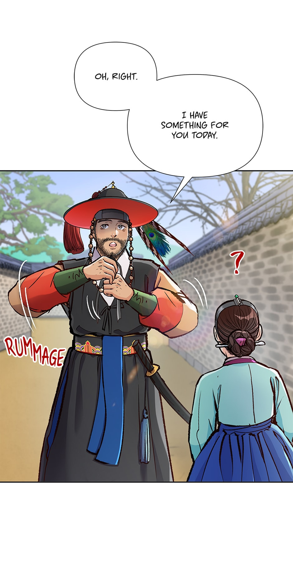 Read The Red Sleeve chapter 114 image 48 on Lezhin