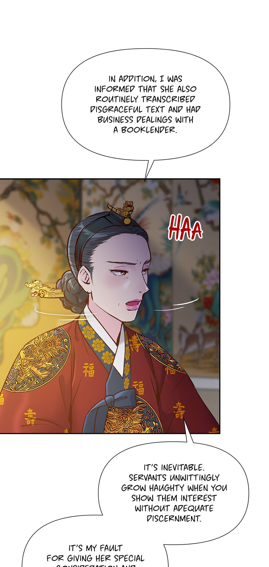 Read The Red Sleeve chapter 121 image 6 on Lezhin