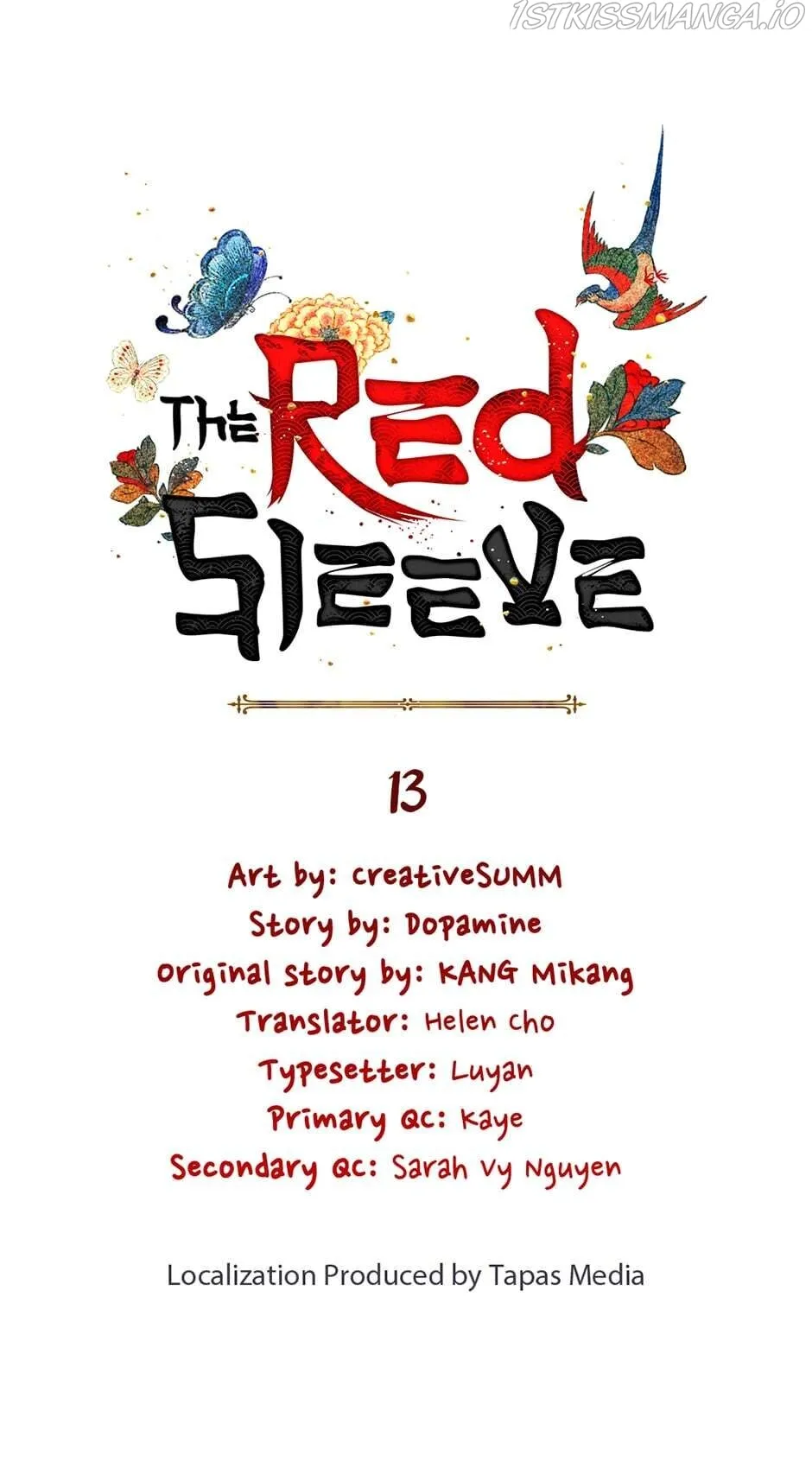 Read The Red Sleeve chapter 13 image 4 on Lezhin