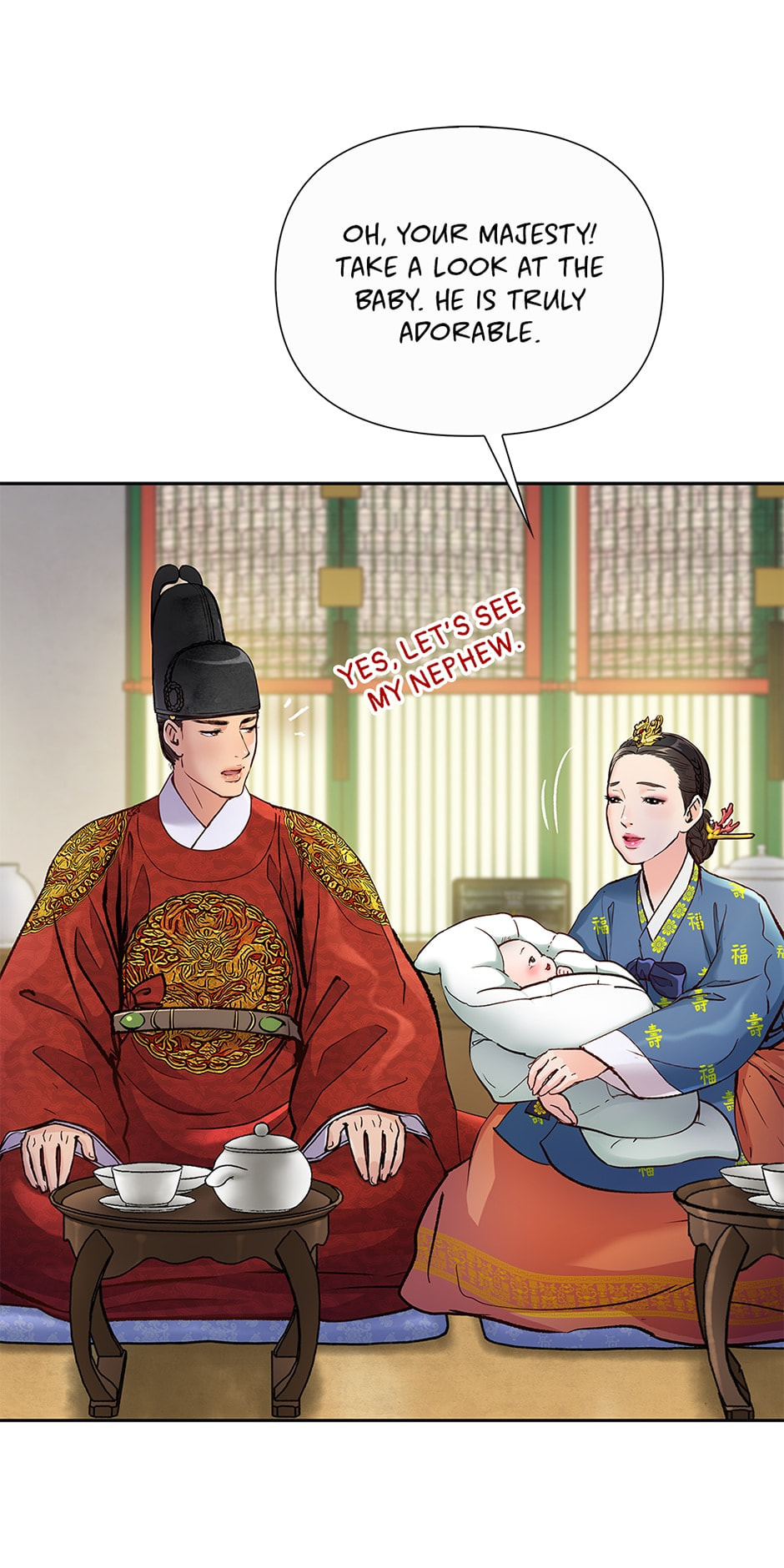 Read The Red Sleeve chapter 136 image 1 on Lezhin