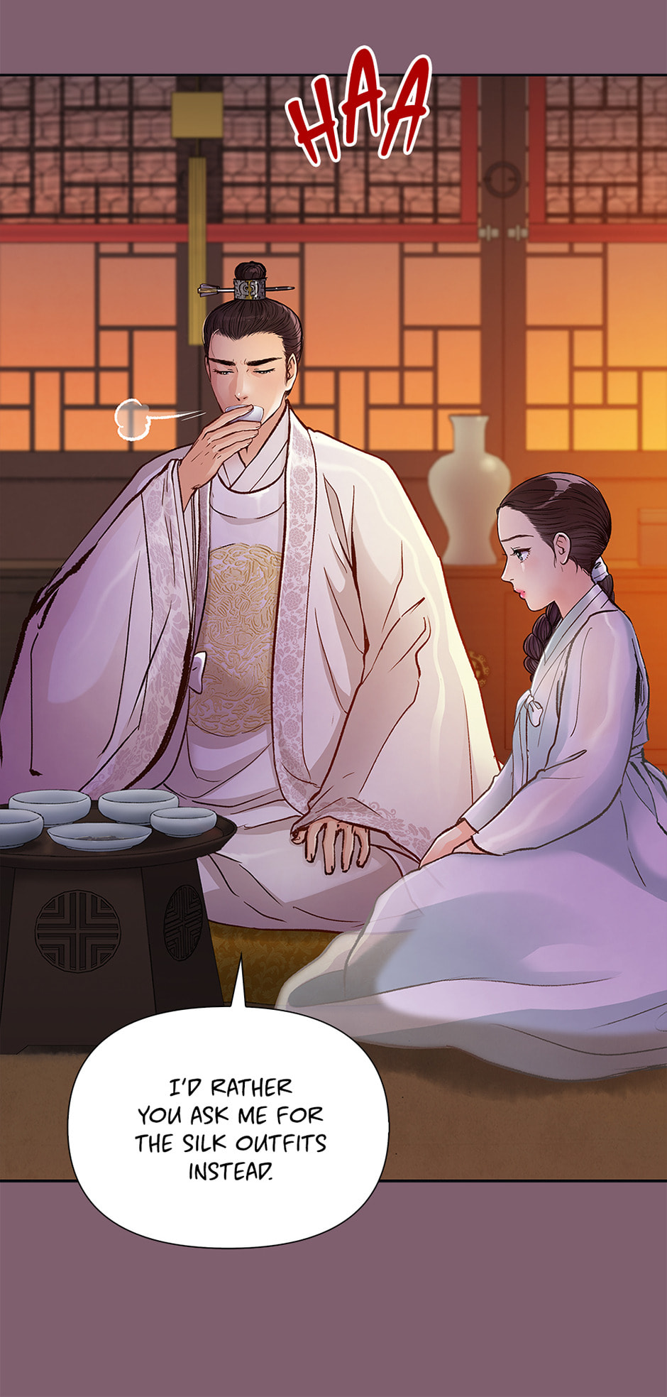 Read The Red Sleeve chapter 141 image 16 on Lezhin
