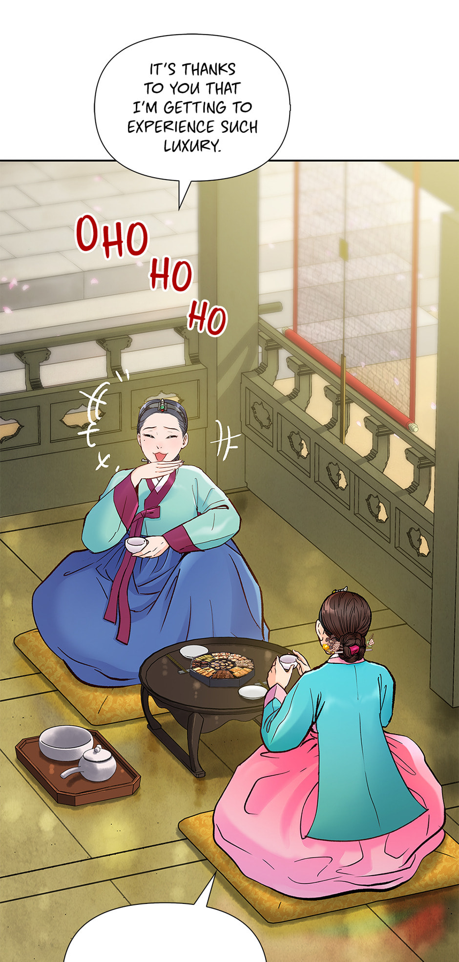 Read The Red Sleeve chapter 141 image 56 on Lezhin