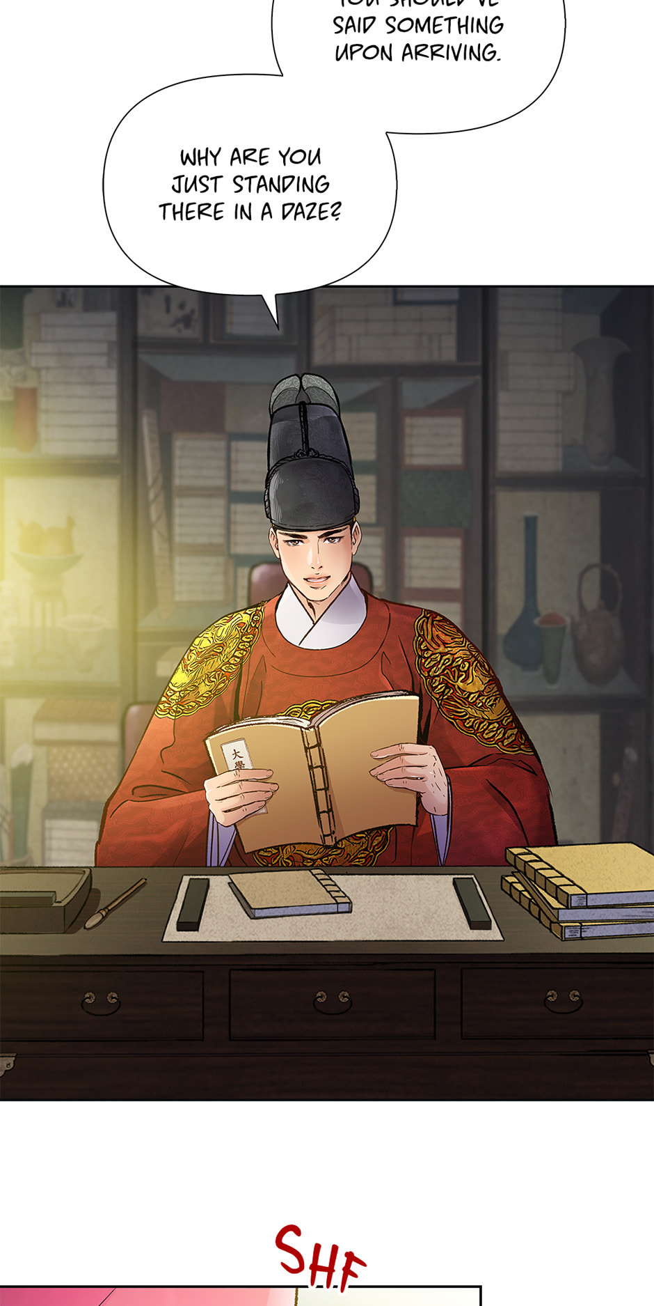 Read The Red Sleeve chapter 142 image 34 on Lezhin