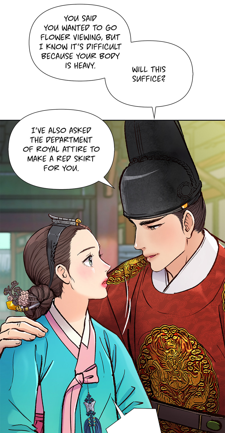 Read The Red Sleeve chapter 142 image 56 on Lezhin