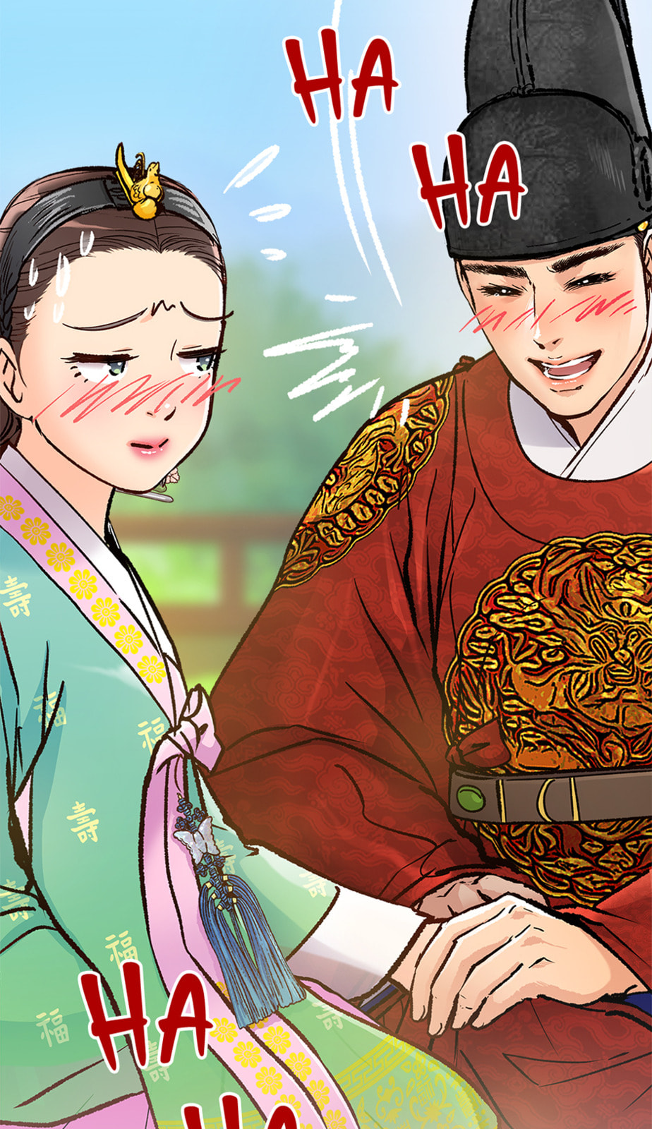Read The Red Sleeve chapter 146 image 41 on Lezhin