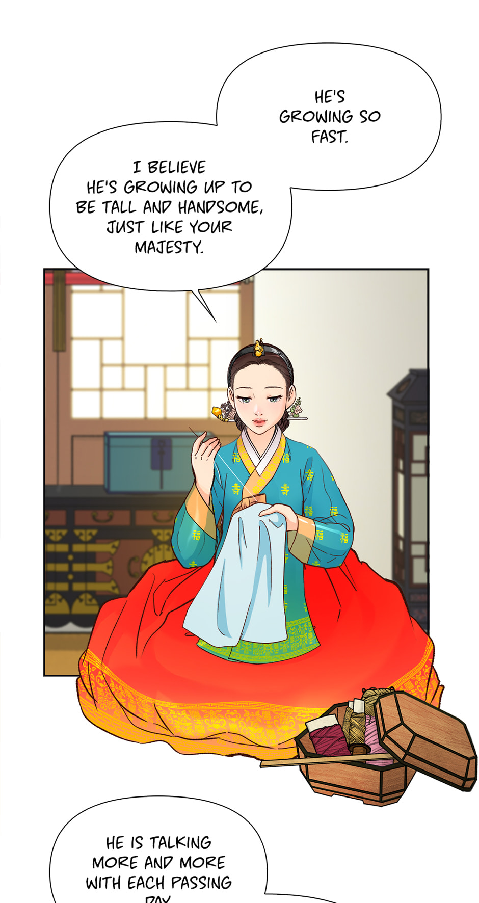 Read The Red Sleeve chapter 151 image 6 on Lezhin