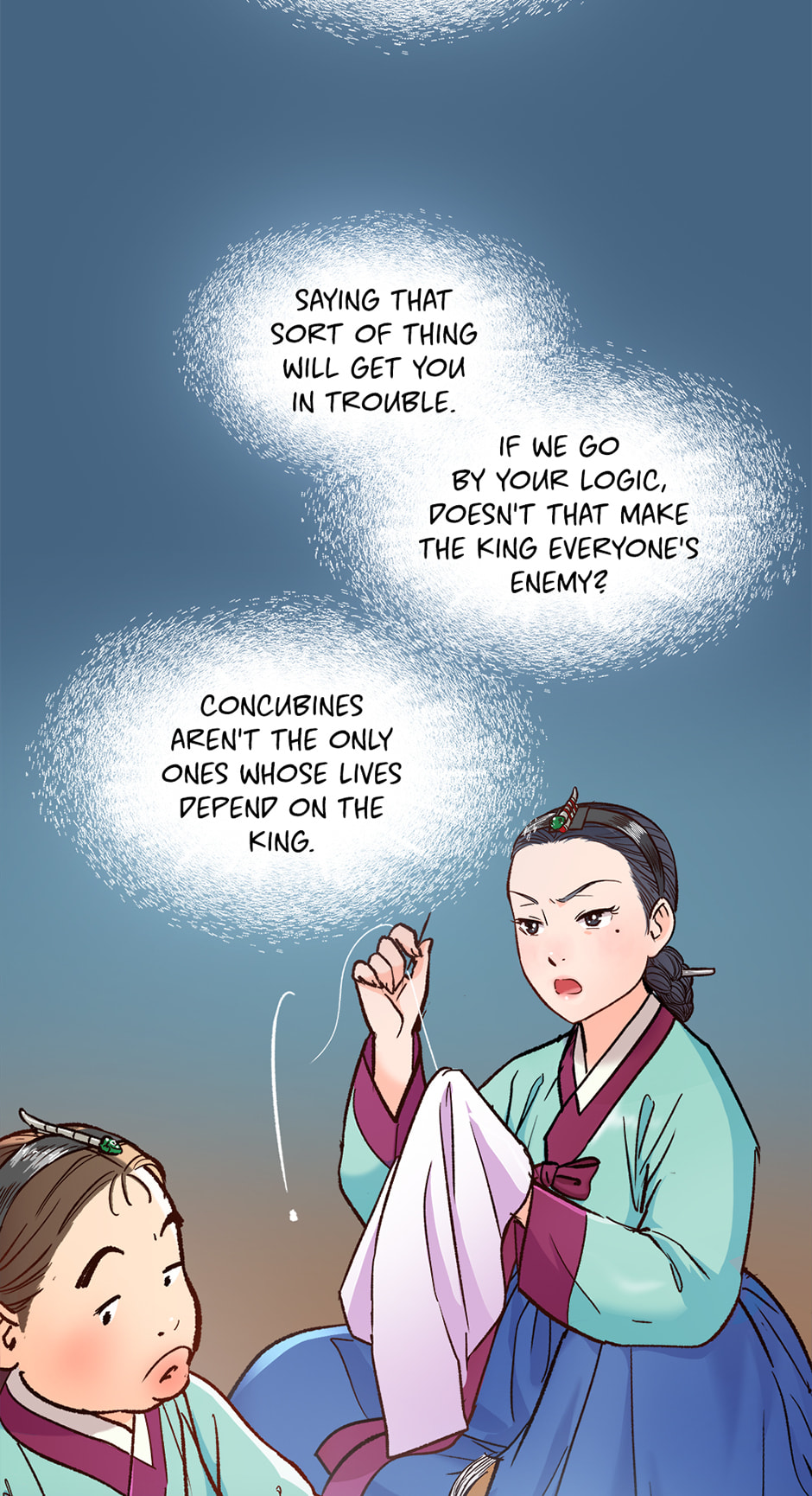 Read The Red Sleeve chapter 152 image 32 on Lezhin