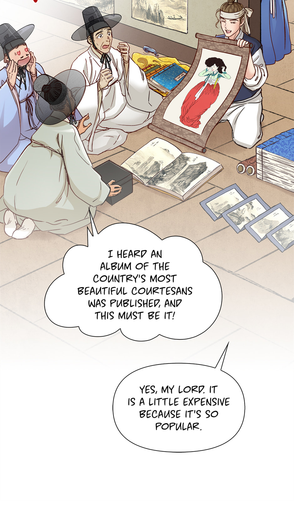 Read The Red Sleeve chapter 153 image 66 on Lezhin