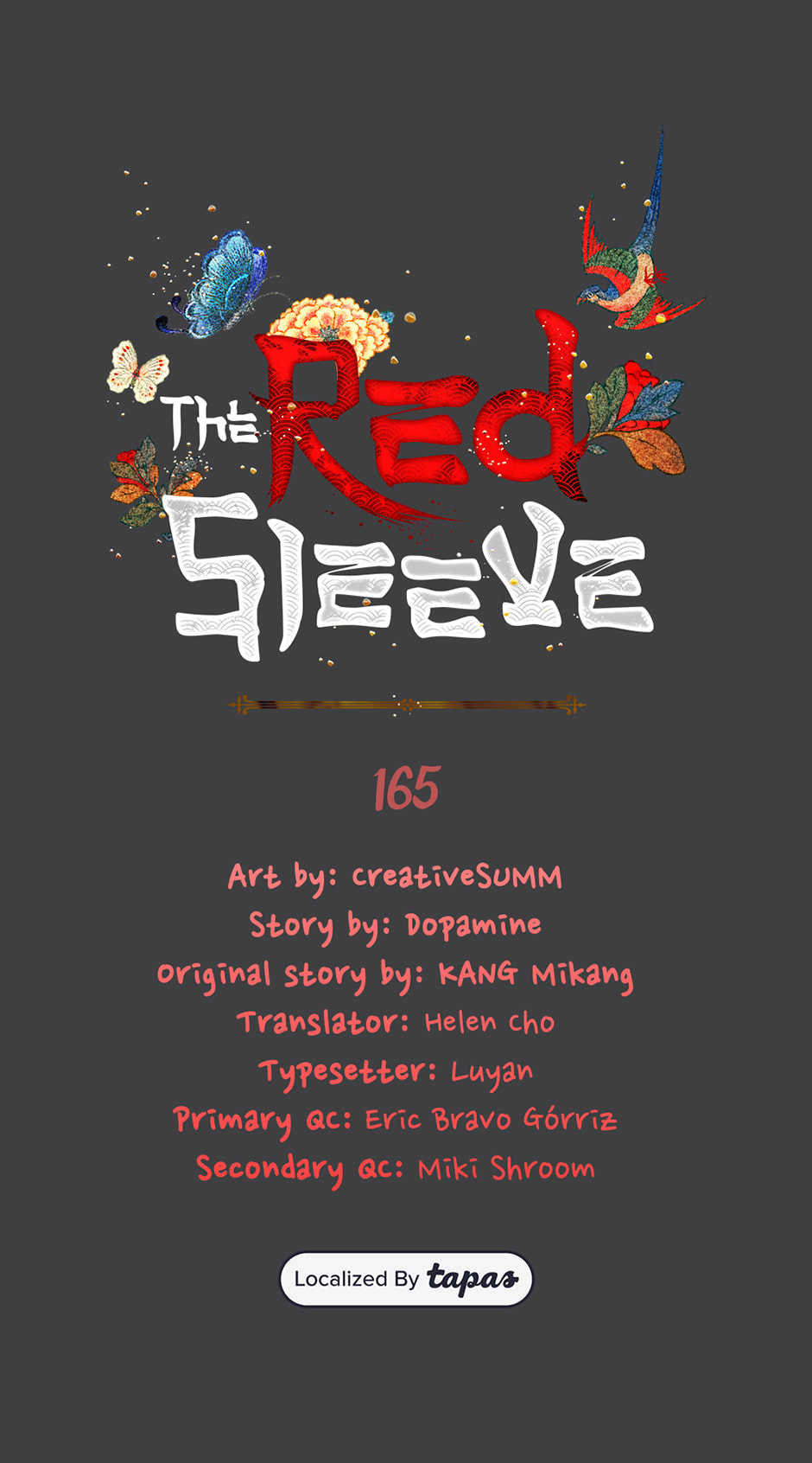 Read The Red Sleeve chapter 165 image 4 on Lezhin
