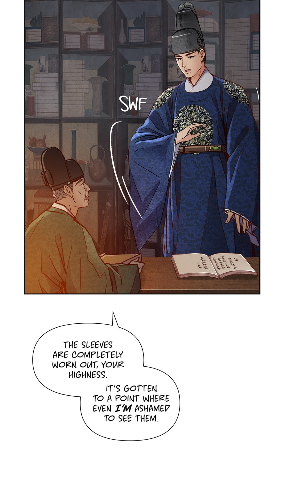 Read The Red Sleeve chapter 28 image 8 on Lezhin