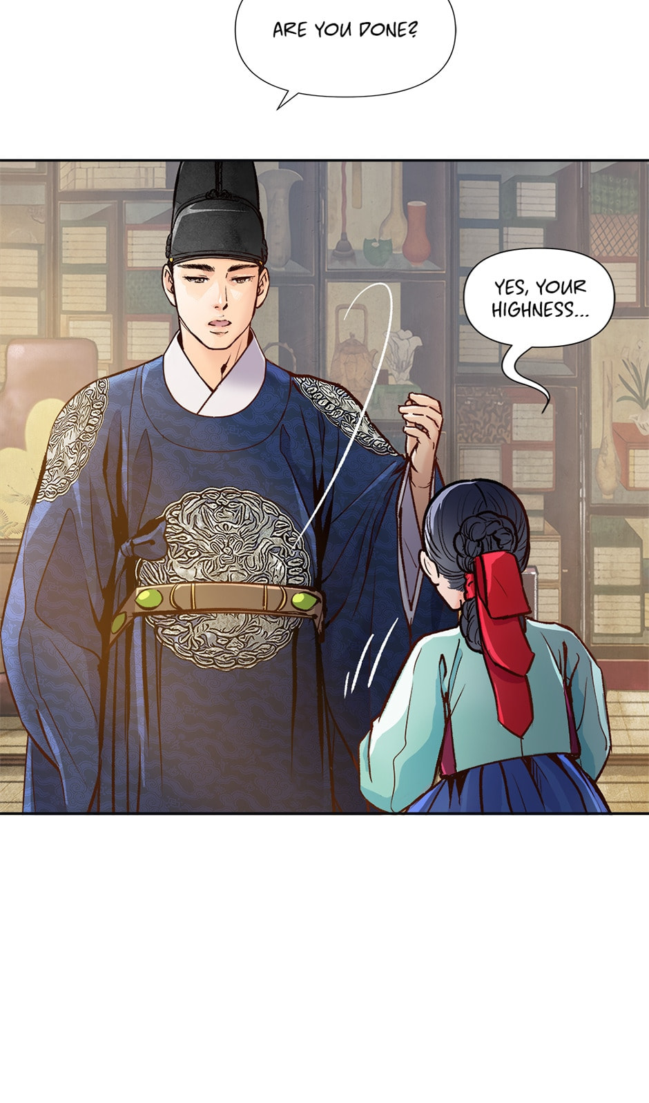 Read The Red Sleeve chapter 30 image 54 on Lezhin