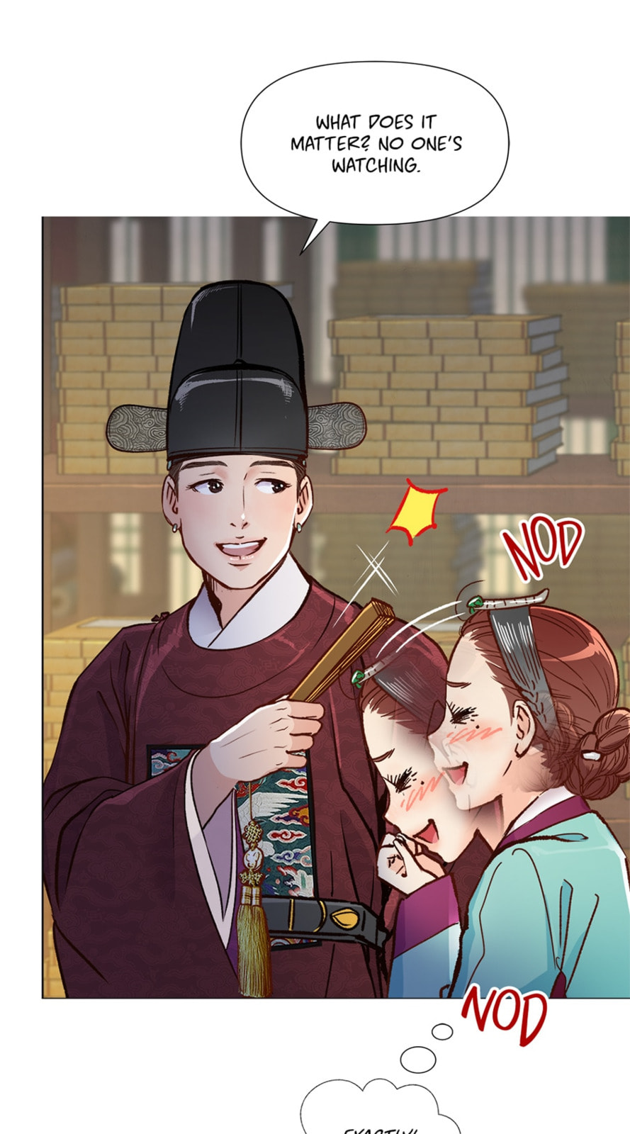 Read The Red Sleeve chapter 43 image 3 on Lezhin