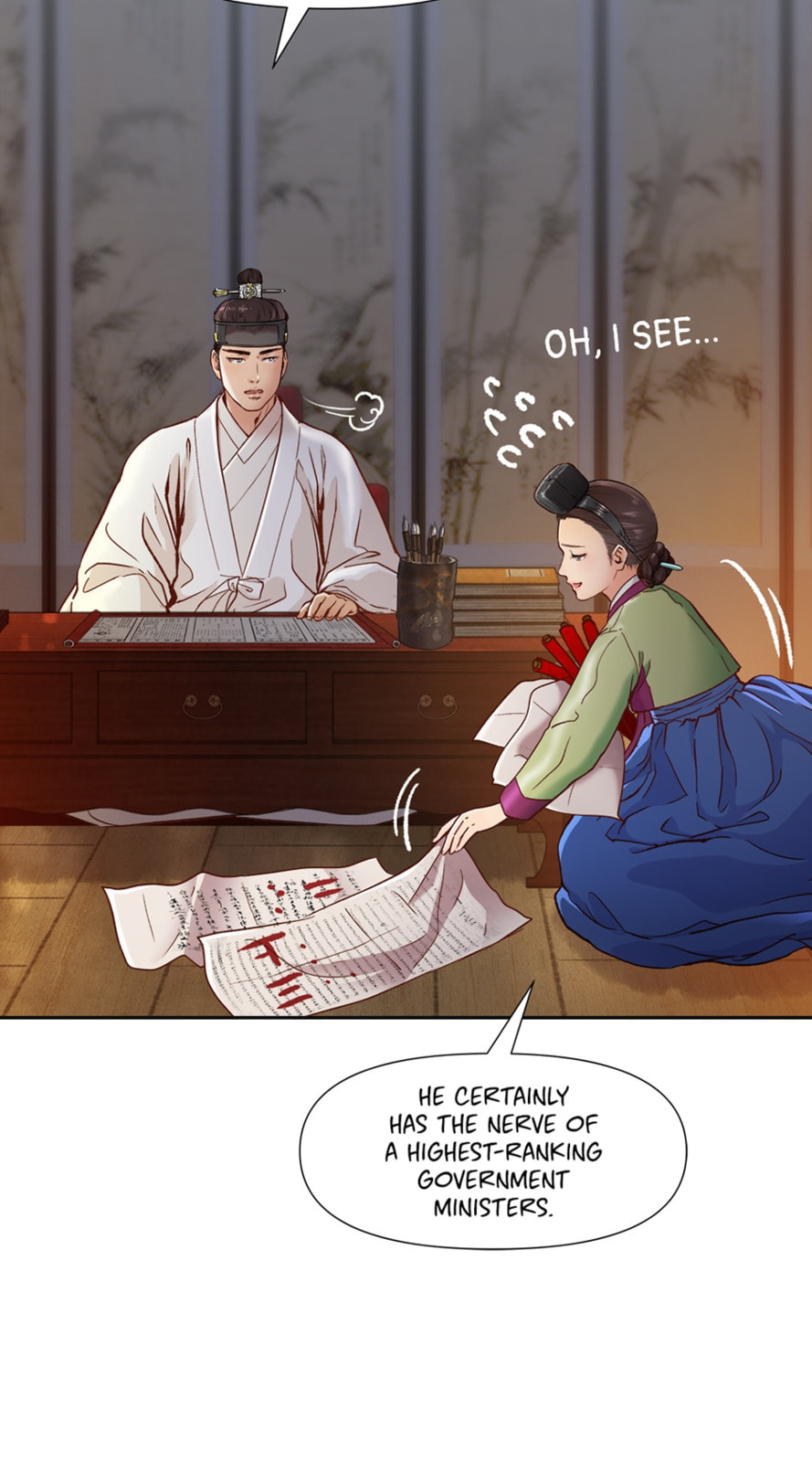 Read The Red Sleeve chapter 44 image 24 on Lezhin