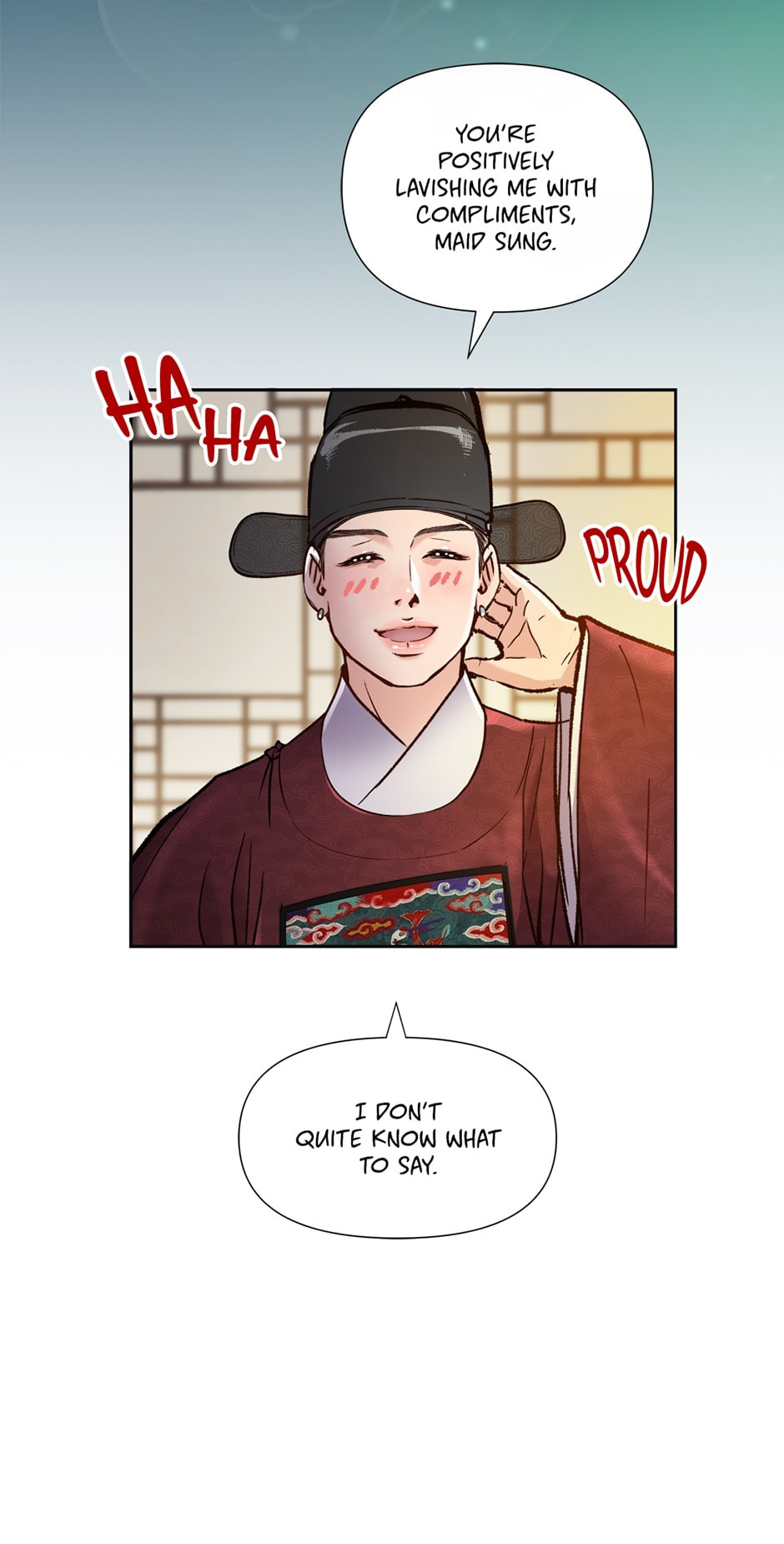 Read The Red Sleeve chapter 58 image 9 on Lezhin