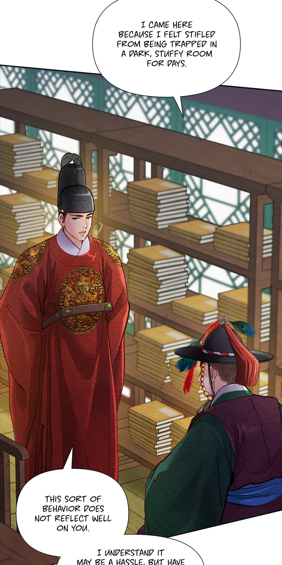 Read The Red Sleeve chapter 63 image 6 on Lezhin
