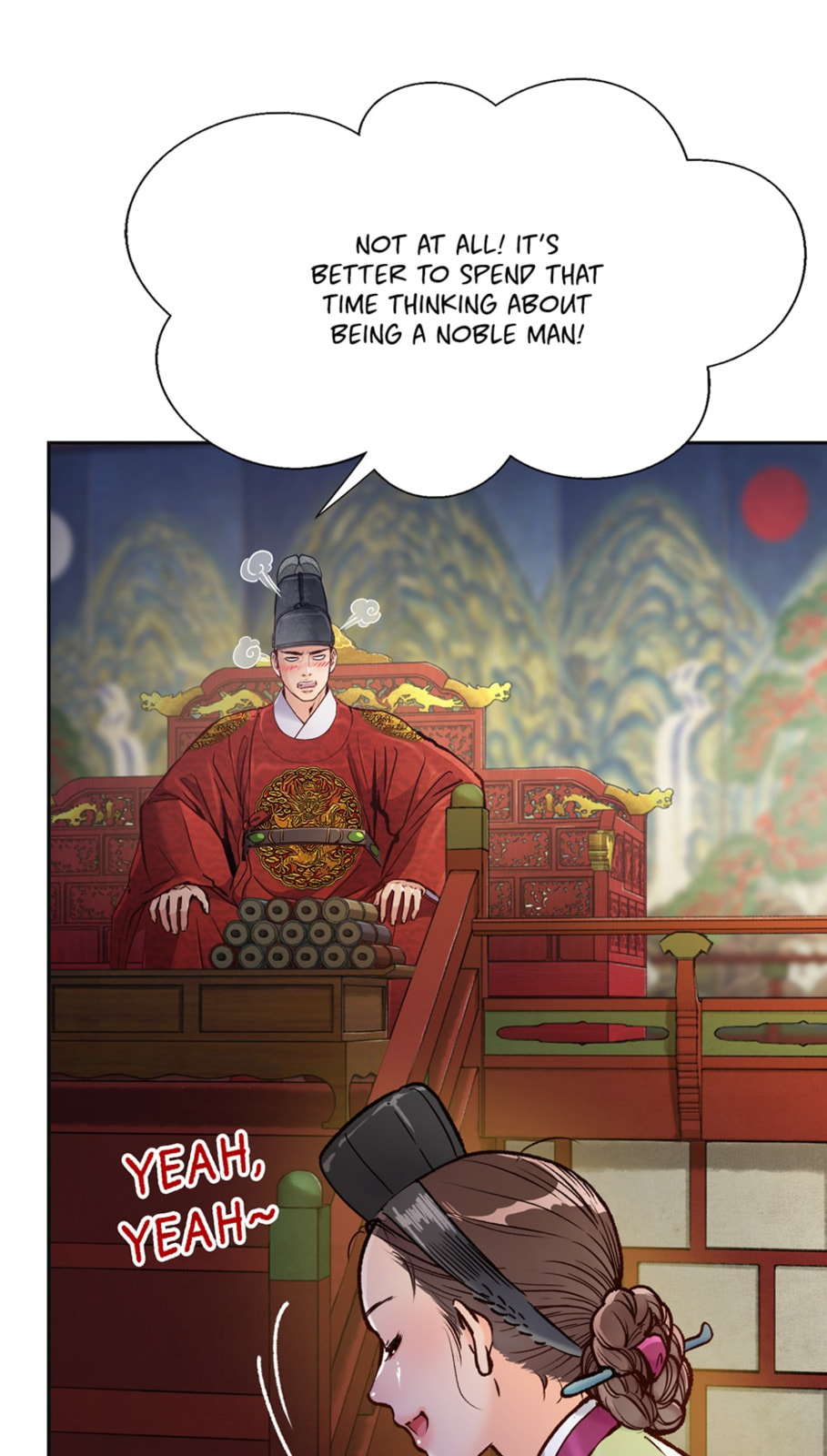 Read The Red Sleeve chapter 66 image 25 on Lezhin