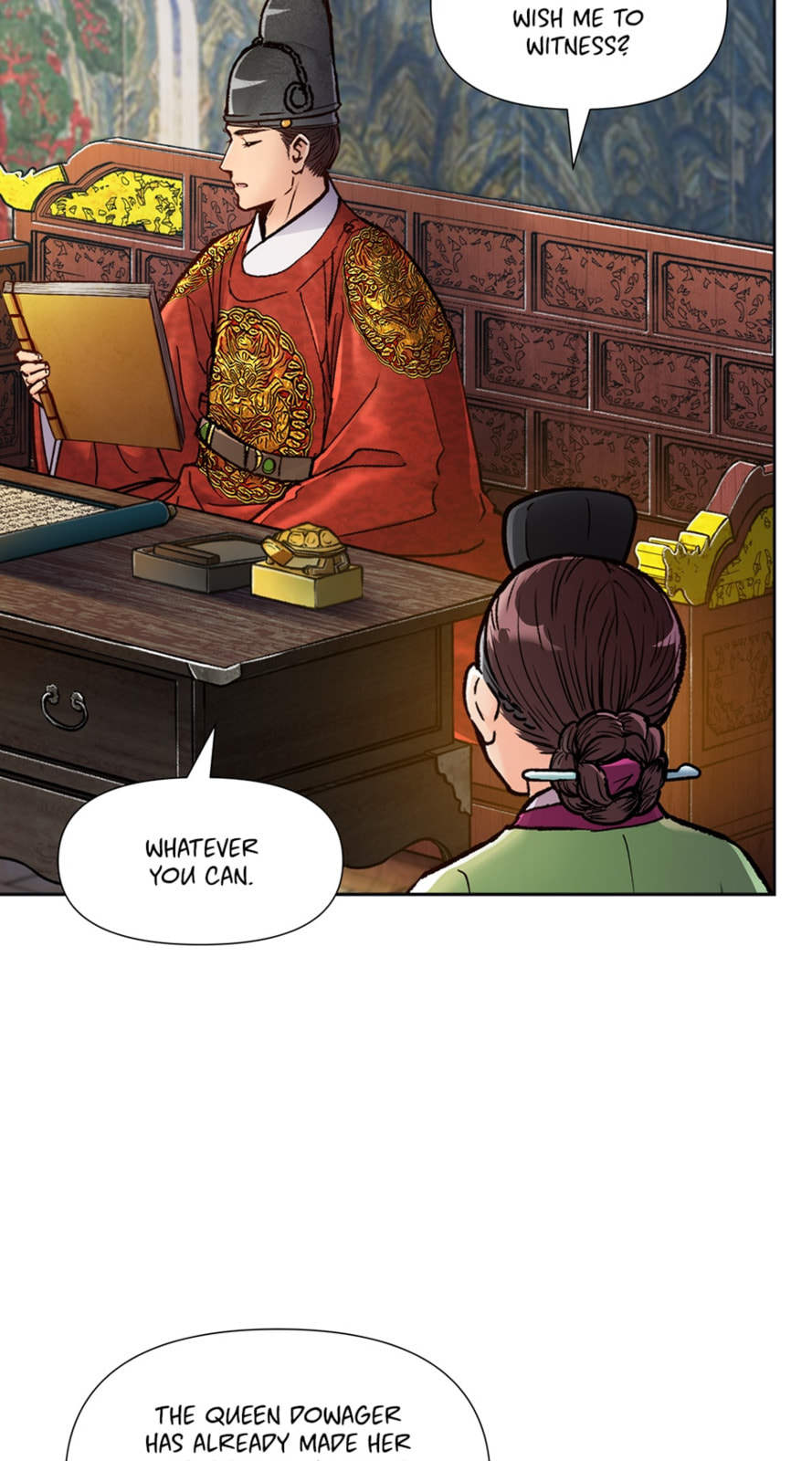 Read The Red Sleeve chapter 66 image 55 on Lezhin