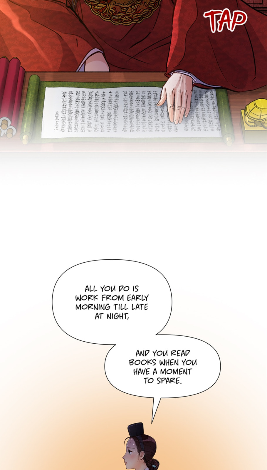 Read The Red Sleeve chapter 77 image 3 on Lezhin