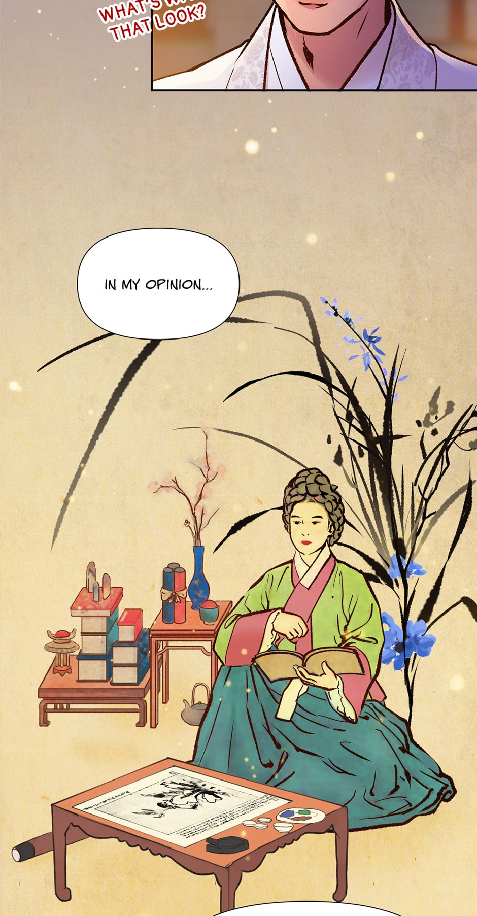Read The Red Sleeve chapter 83 image 43 on Lezhin