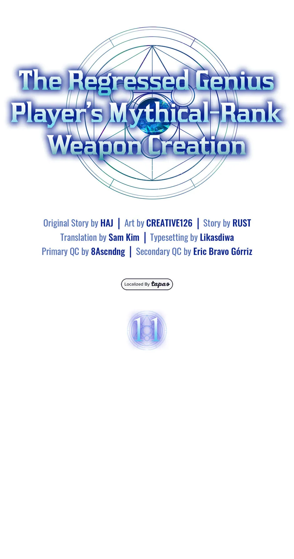 The Regressed Genius Player's Mythical-Rank Weapon Creation Chapter 11 page 15 - 