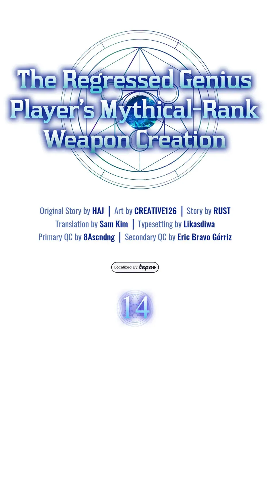 The Regressed Genius Player's Mythical-Rank Weapon Creation Chapter 14 page 50 - 