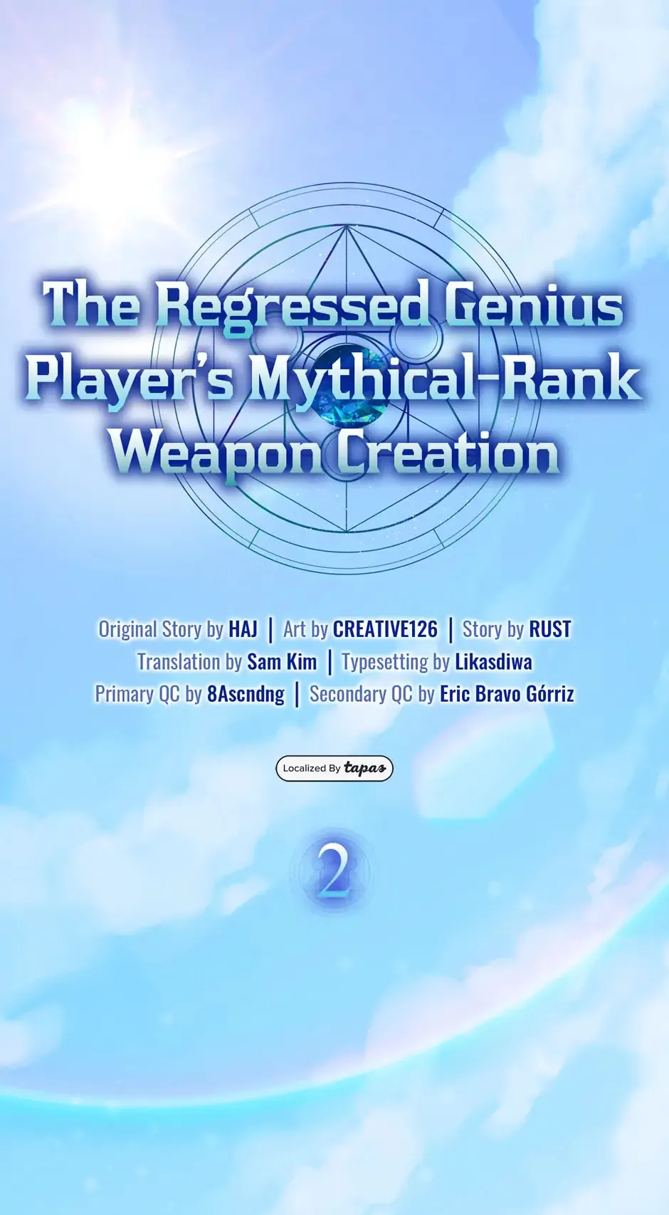 The Regressed Genius Player's Mythical-Rank Weapon Creation Chapter 2 page 1 - 
