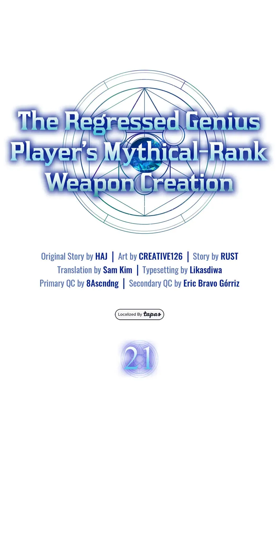 The Regressed Genius Player's Mythical-Rank Weapon Creation Chapter 21 page 42 - 