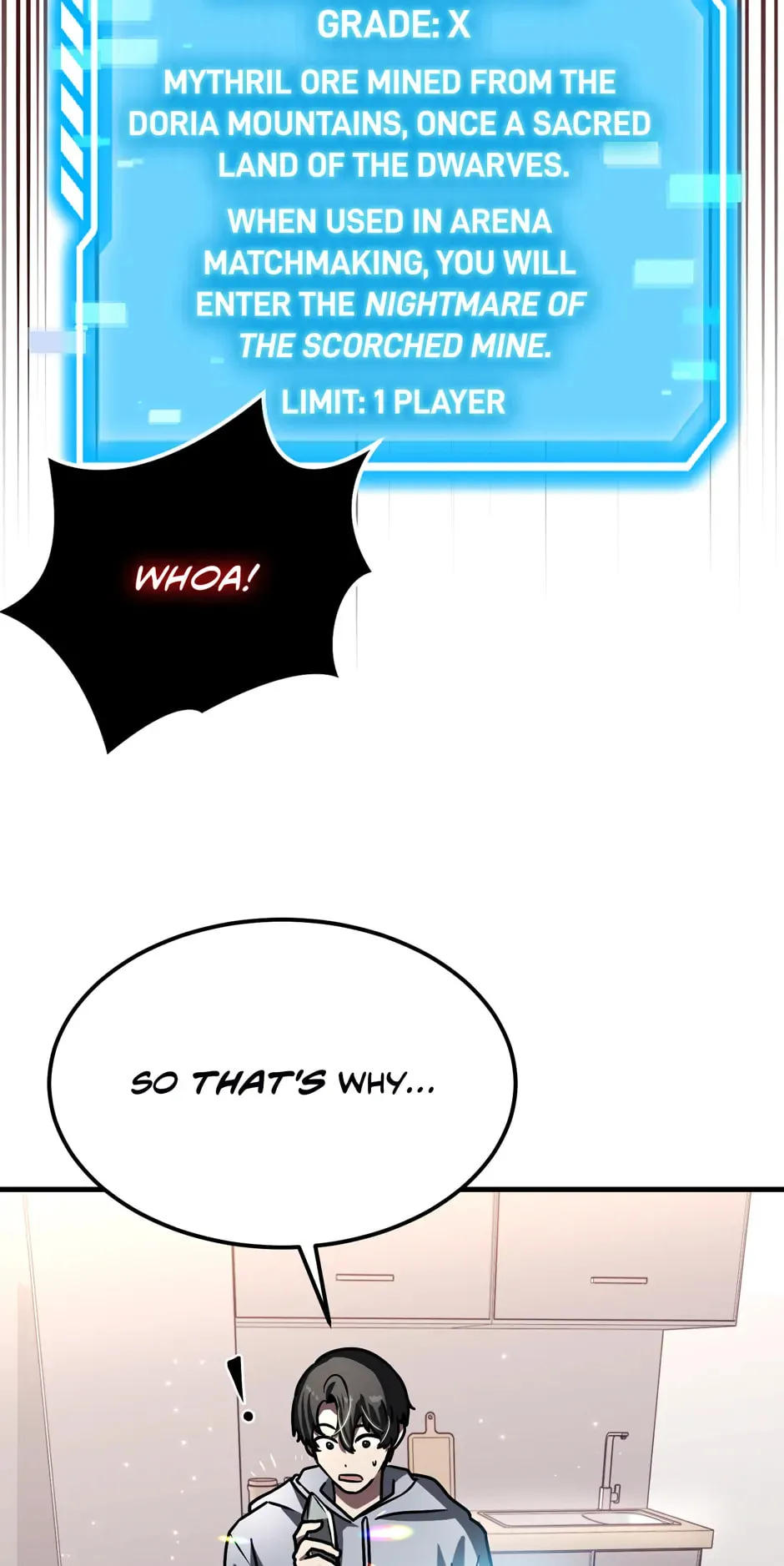 The Regressed Genius Player's Mythical-Rank Weapon Creation Chapter 22 page 111 - 