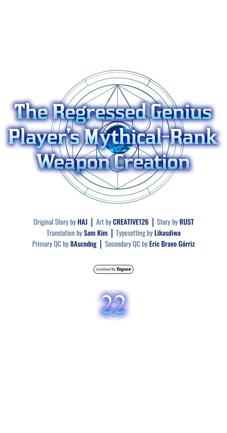 The Regressed Genius Player's Mythical-Rank Weapon Creation Chapter 22 page 34 - 